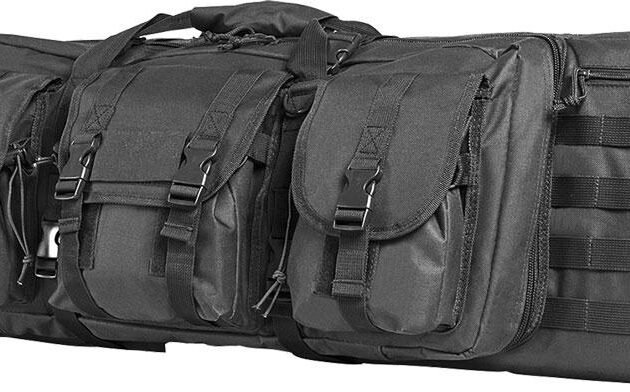 VISM by NcSTAR DOUBLE CARBINE CASE/URBAN GRAY/42 IN