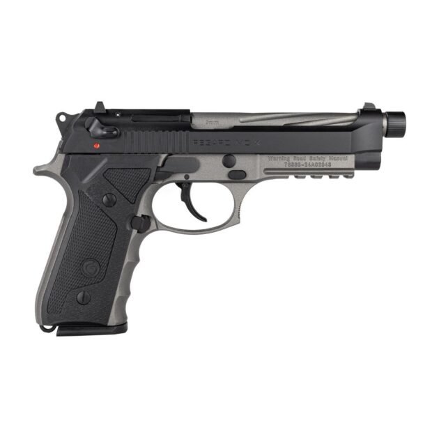 Girsan Regard MC X Handgun 9mm Luger 18rd Magazine 4.9" Barrel Two Tone Tungsten/Black
