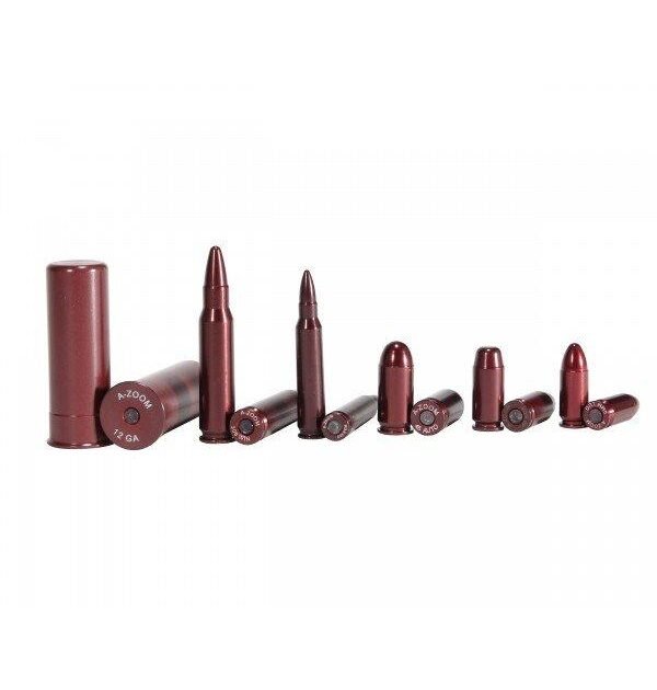 A-Zoom Metal Snap Caps Variety Pack Military/LE 2 each 9mm .40 .45 .223 .308 12GA