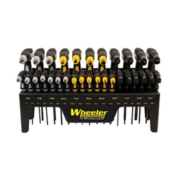 Wheeler Engineering SAE/Metric/Hex/Torx P-Handle Driver Set 30 pc