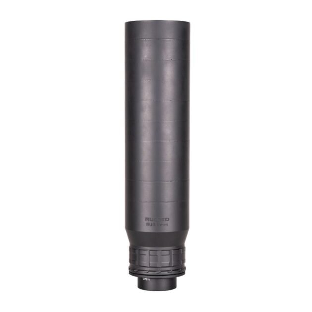 Rugged Suppressors Sub9 Suppressor 9mm Luger/.300 BLK 6.6" Black