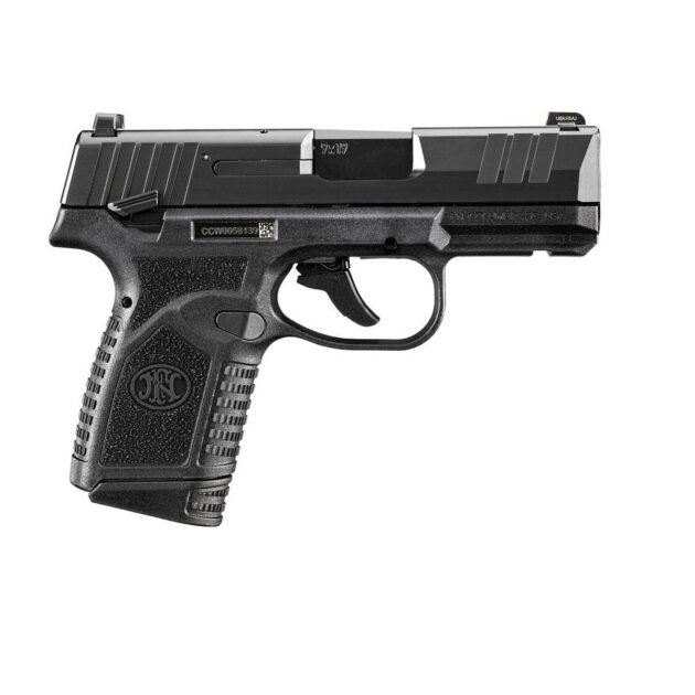 FN Reflex MS Handgun 9mm Luger 11(1)&15(1)rd Magazines 3.3" Barrel Manual Safety Black