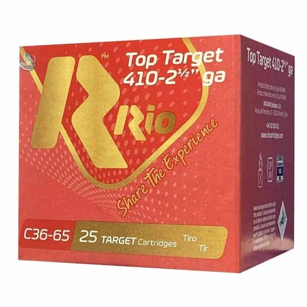 Rio Top Target Shotshells 410ga 2-1/2" 1/2oz 1200 fps #7.5 25/ct