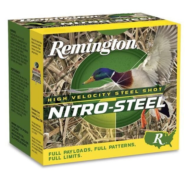 Remington Nitro-Steel Hi-Velocity Magnum Load Shotshell 16 ga 2-3/4" 15/16 oz #2 1300 fps 25/ct