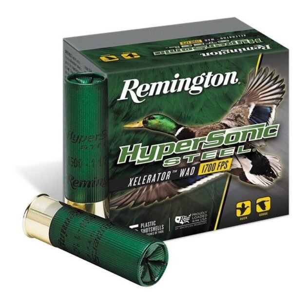 Remington HyperSonic Steel Shotshells 12 ga 3 in  1-1/8 oz #2 1700 fps 25/ct