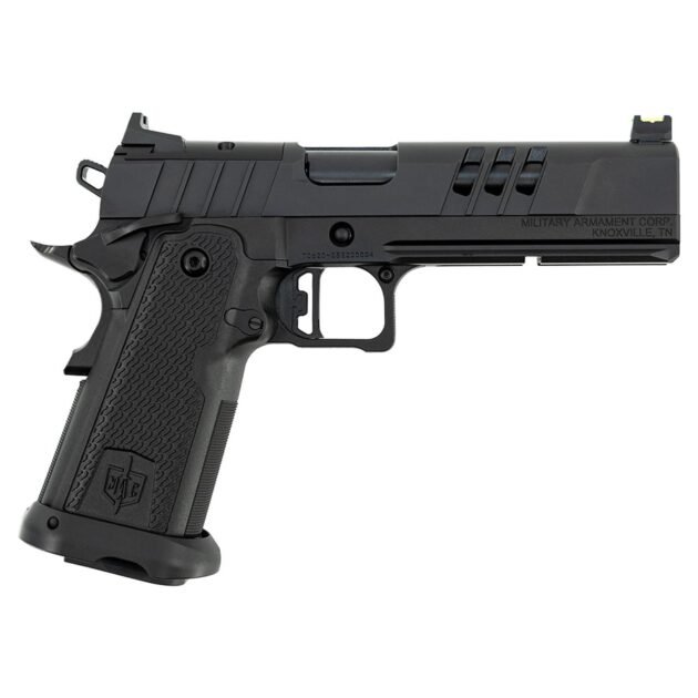 SDS MAC 9 DS-D Handgun 9mm Luger  17rd Magazines(2) 5'' Barrel  AOS Optic Plate Black