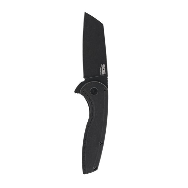 SOG Knives Aegis FLK 2.0 Folding Knife 3-1/4" Wharncliffe Blade Black Blister