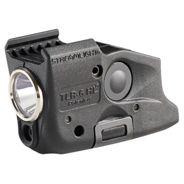 Streamlight TLR-6 HL Handgun Weapon Light for Glock 43x/48 300 Lumen Green Laser Black