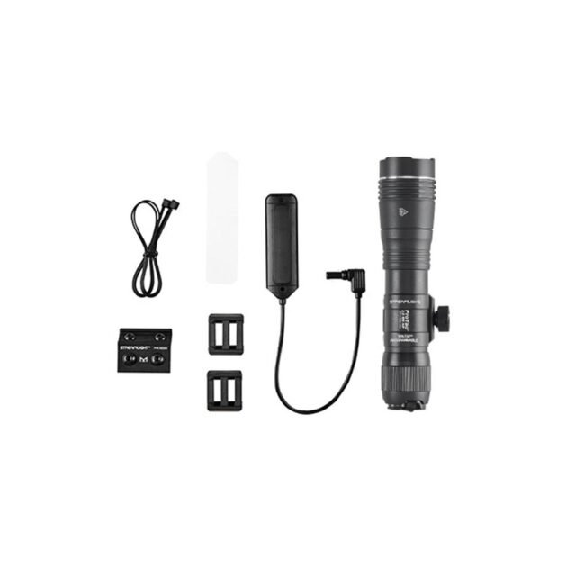 Streamlight ProTac 2.0 Rail Mount HP System Rifle Weapon Light 2000 Lumens Black with SL-B50 Rechargeable Battery