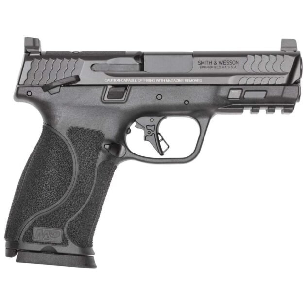 M&P 10mm M2.0 OR Compliant Handgun 10mm Auto 10rd Magazines(2) 4" Barrel Thumb Safety Black
