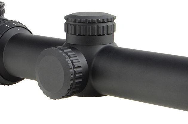 Trijicon Accupoint Rifle Scope - 1-6x24 30mm SFP Standard DuPlex Crosshair w/ Green Dot