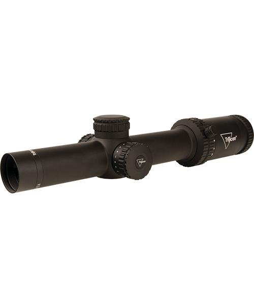 Trijicon Credo HX 1-6x24 (SFP) 30mm Rifle Scope w/Green LED Dot BDC Hunter .308 Low Capped Adjusters