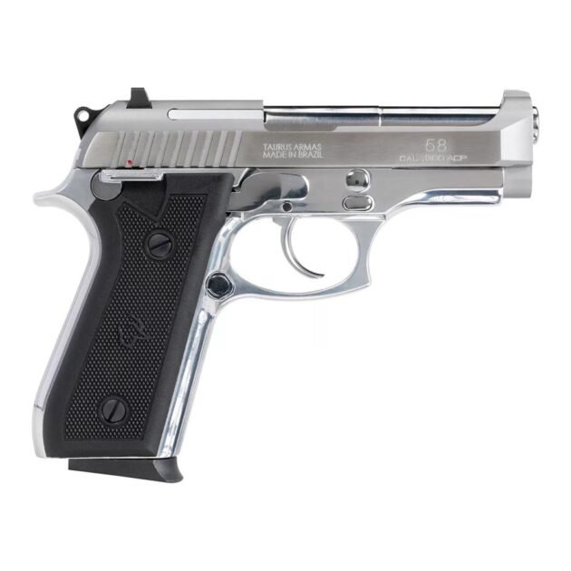 Taurus 58 Handgun .380 Auto 15rd Magazines 4" Stainless Steel Slide/Grip
