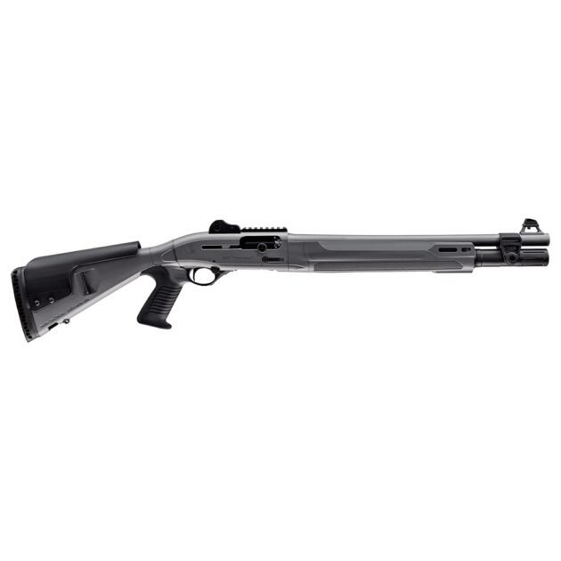 Beretta 1301 Tactical C Gray Shotgun 12ga 3" Chamber 7rd Capacity 18.5" Barrel Pistol Grip Stock