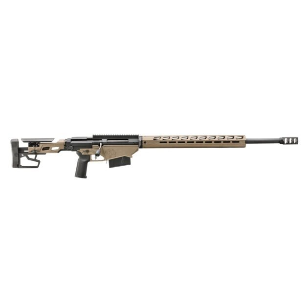 Ruger Precision Rifle 300 Win Mag 5rd Magazines(2) 26"  Threaded Barrel Smoke Bronze Finish