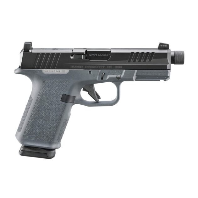 Ruger RXM Handgun 9mm Luger 15rd Magazine(2) 4.5" Threaded Barrel Stealth Grey Front Night Sight
