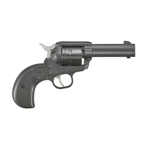 Ruger Wrangler Birdshead Handgun .22LR 6rd Capacity 3.75" Barrel Aluminum Alloy Frame Black Cerakote Finish