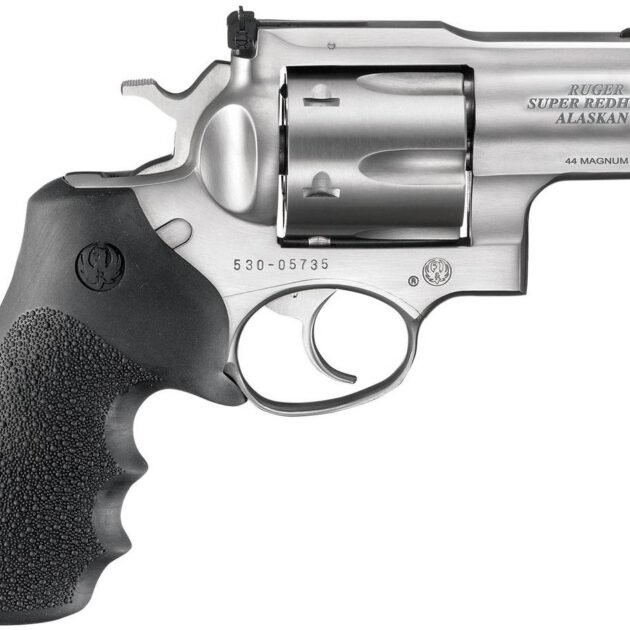 SUPER REDHAWK ALASKAN 44 REM MAG DA REVOLVER 2.5 BBL Satin STS