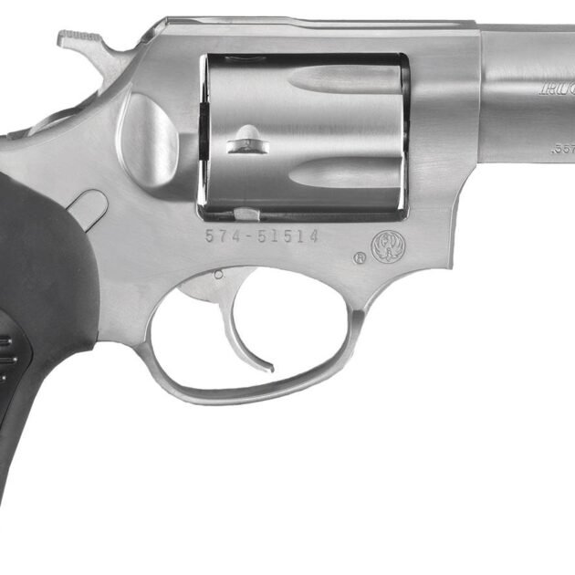 SP101 357 MAG DA REVOLVER 3" BBL Satin STS W/HAMMER