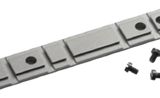 Ruger 1-Piece Weaver-Style Aluminum Combination 10/22 Rifle Scope Base Adapter - Silver Powder Coated