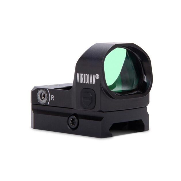 Viridian RFX25 1x20 Micro Green Dot Reflex Sight - DOCTER Mounting pattern INSTANT-ON