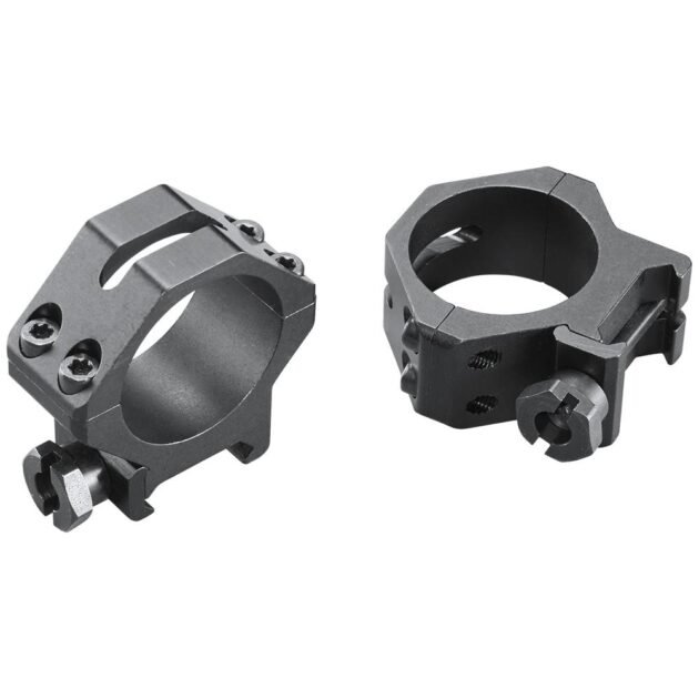 Weaver 4-Hole Skeleton Aluminum Scope Rings 30mm Low Matte