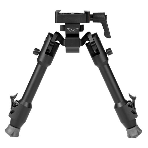 Warne Skyline Precision Bipod Arca Rail Interface Black