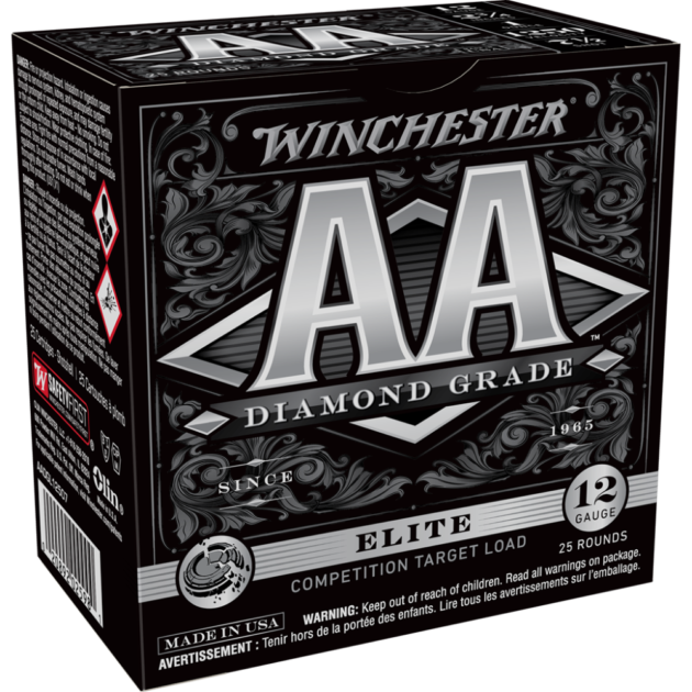 Winchester AA Diamond Grade Shotshells 12 ga 2-3/4" 1oz  1250 fps #7.5 25/ct