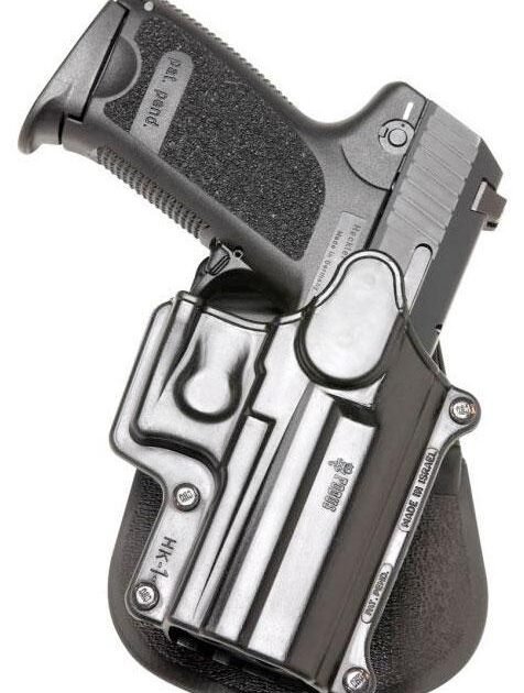 Fobus Standard Paddle Holster for H&K USP Compact Black Right Hand