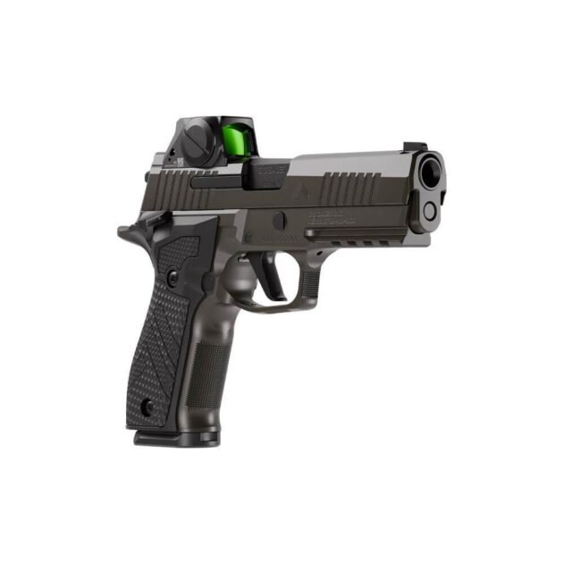 Sig Sauer P226-X Legion SAO Handgun 9mm Luger 18rd Magazines(3) 4.4" Barrel Legion Grey Cerakote w/Optic