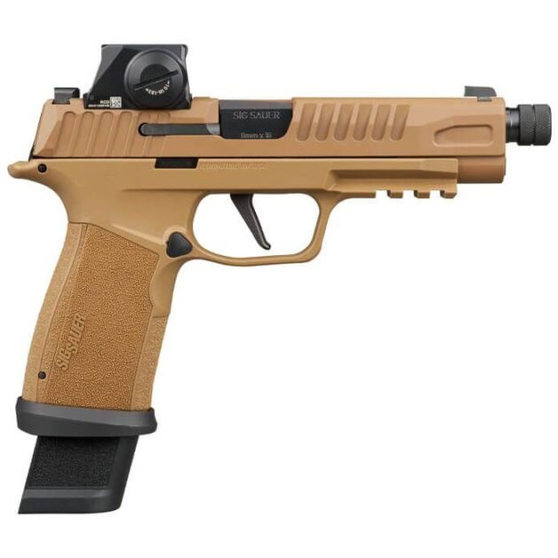 Sig Sauer P365 TacOps Handgun 9mm Luger 21rd Magazines (4) 5.1" Threaded Barrel Romeo-X
