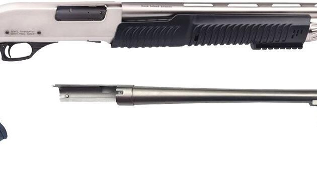RIA 3-N-1 12G Chrome Shotgun 18.5/28 5RD