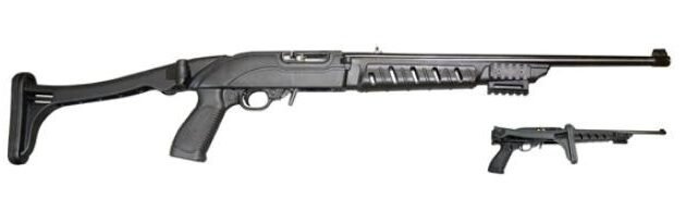 Ruger 10/22 Tactical Folding Stock - Black Polymer