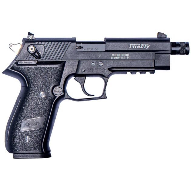 ATI GSG Firefly Handgun .22 LR 13rd Magazine(1) 4.9 Threaded Barrel Black Frame