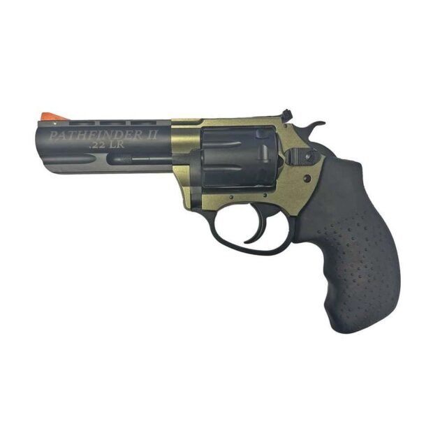 Charter Arms Pathfinder II Handgun .22 LR 8rd Capacity 3.5'' Barrel OD Green/Black