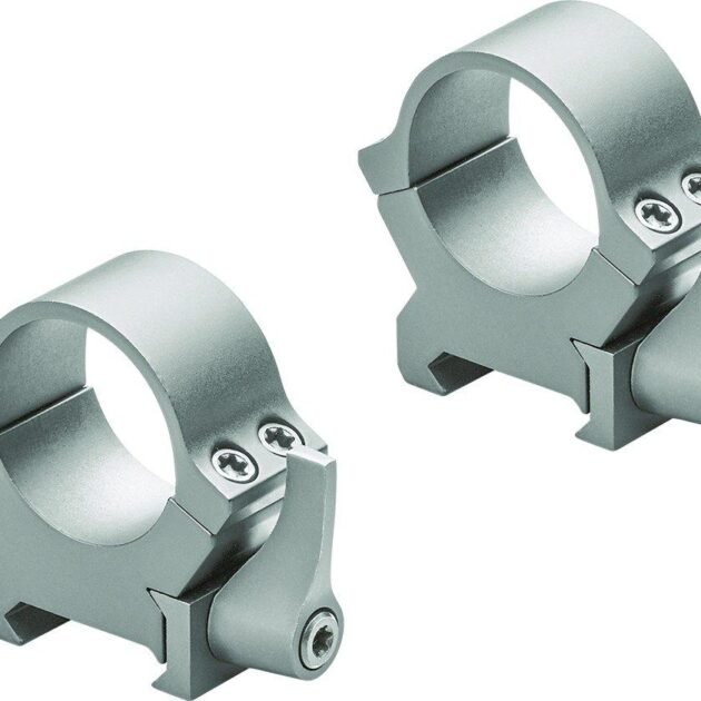 Leupold 2-Piece Precision-Fit QRW2 Weaver-Style Rings 1" Low - Silver