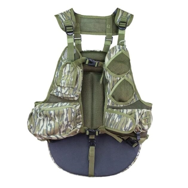 Knight & Hale Run N Gun Turkey Vest Mossy Oak Original Bottomland