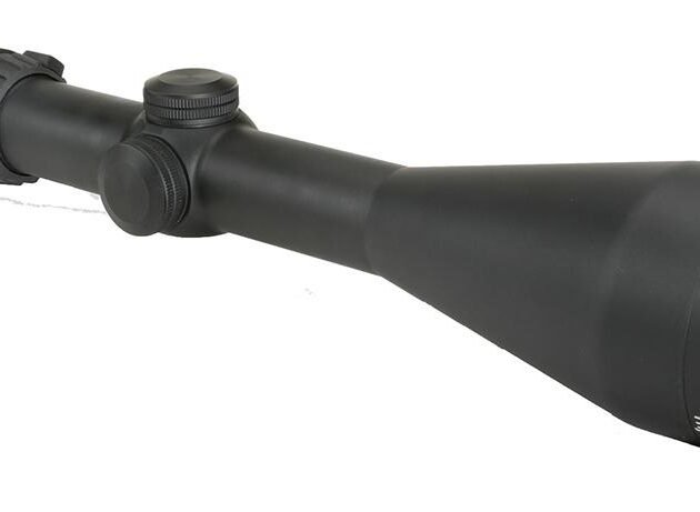 AccuPoint 2.5-10x56 Riflescope w/ BAC Red Triangle Post Reticle 30mm Tube