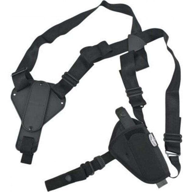 Uncle Mike's Plain Black Nylon Shoulder Holster 8716 AM#16