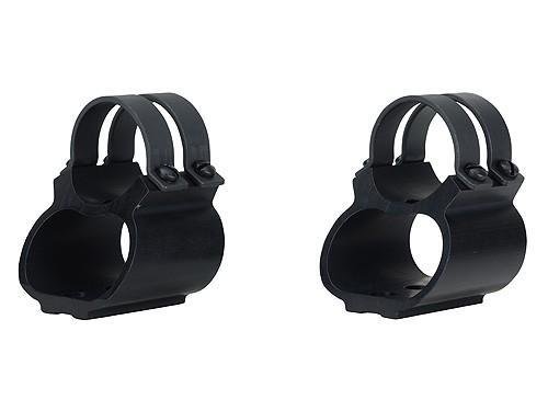 Weaver See-Thru Steel Lock Ringmount (Baseless System) - 1" Marlin 336 Black