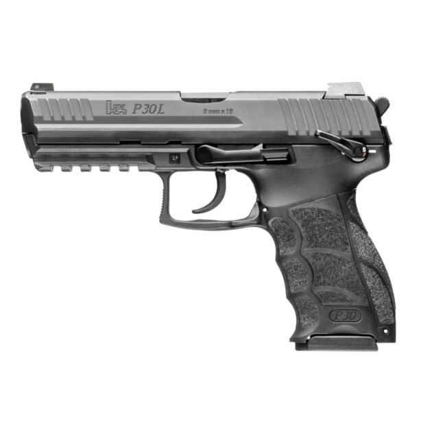 H&K P30 L V3  Handgun 9mm Luger 15rd Magazines(2) 4.45" Barrel DA/SA trigger and Manual Decocker