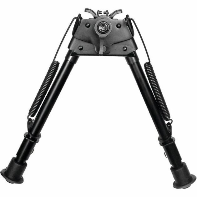 TacShield Heavy Duty Bi-pod Pivot Adjustable 9"-13" Matte Black