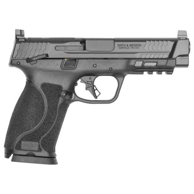 S&W M&P10mm Full Size Handgun 10mm Auto 10rd Magazines(2) 4.6" Barrel Thumb Safety Optic Ready CA Compliant