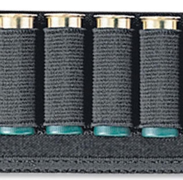 Uncle Mike's Plain Black Cartridge Slide Shotgun Belt