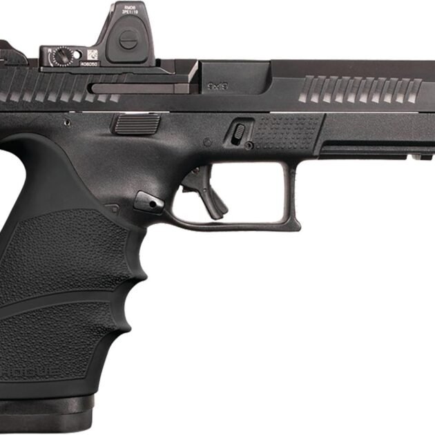 Hogue HandAll Beavertail Grip Sleeve CZ P-10 Full Size 9mm - Black