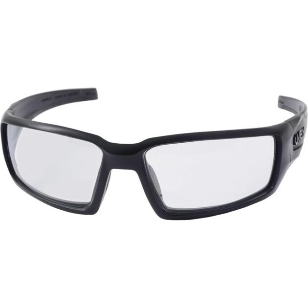 Howard Leight UVEX Hypershock Shooting Glasses Black with Clear Lens