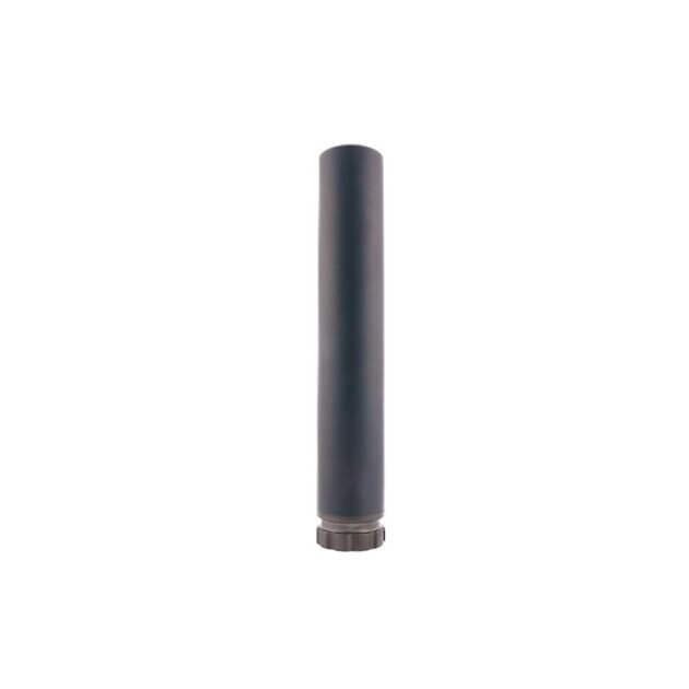 10 Ring Sylvan Suppressor .338 1.5" Diameter 8.2" Length Black with QD 5/8x24 Thread QD Muzzle Device
