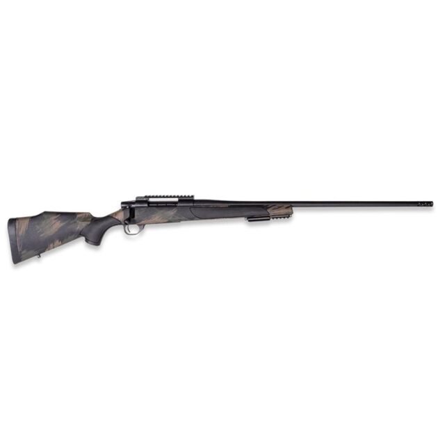 Weatherby Vanguard Black Hills Rifle 350 Legend 5rd Capacity 20" 5/8x24 Threaded Barrel with 2" Muzzle Brake Camo Synthetic Stock