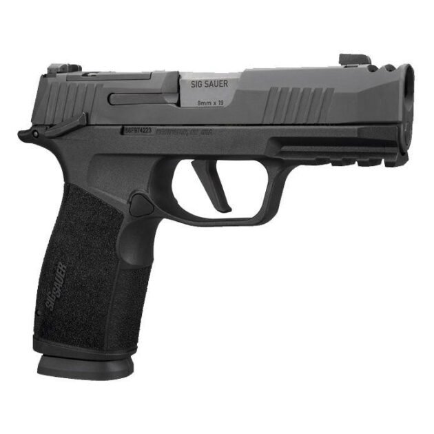 SIG P365 Pistol 9MM 10Rd Mag (2) 3.1IN X-SERIES BLK X-RAY 3 Sights OPTIC READY COMPENSATOR