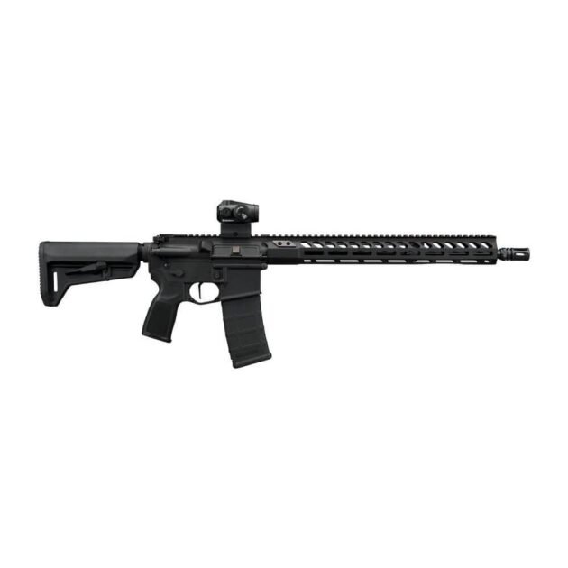 Sig Sauer M400 Forge Black Rifle 5.56 NATO 10rd Magazine 16" Barrel ROMEO-MSR GEN II Adjustable Stock M-LOK Handguard CA Compliant